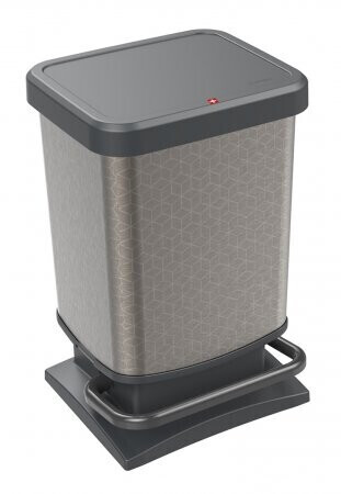 Rotho Paso Pedal Bin (20L) hexagon