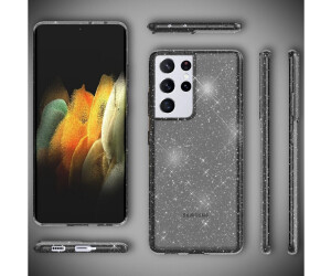 NALIA Glitter Handyhülle (Galaxy S21 Ultra), Smartphone Hülle, Schwarz ab  11,99 €
