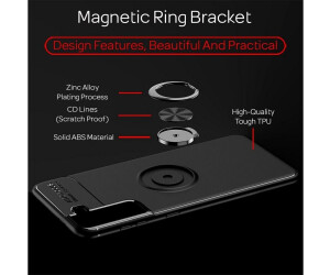 NALIA Ring Hülle für Samsung Galaxy S10 für KFZ Halterung, Cover