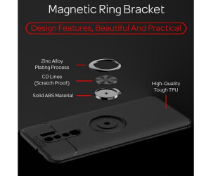 NALIA Ring Handyhülle kompatibel mit Samsung