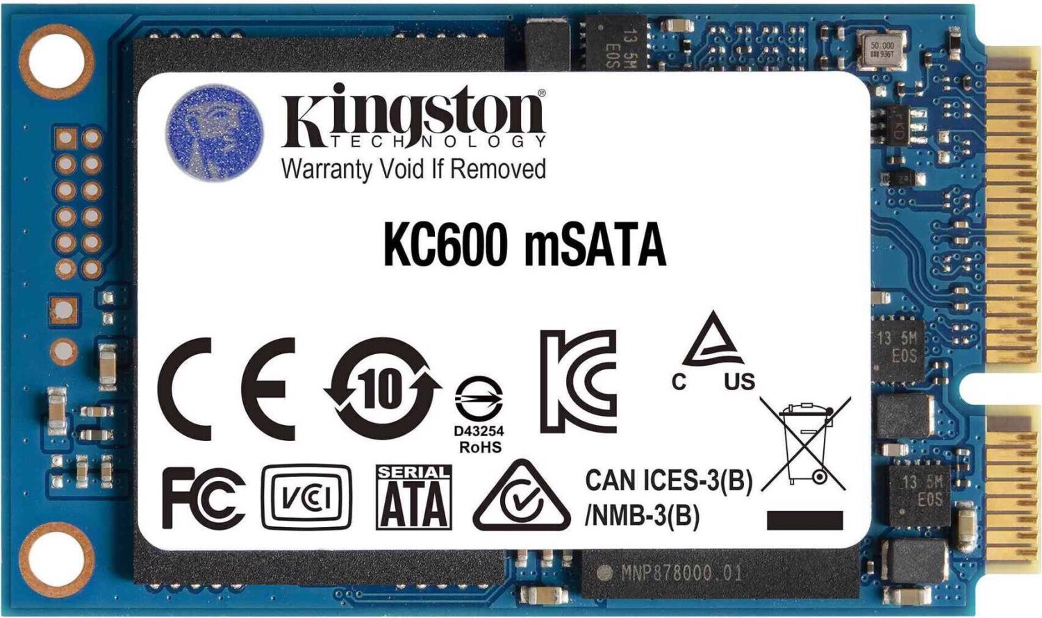 Soldes Kingston KC600 1 To mSATA 2024 au meilleur prix sur