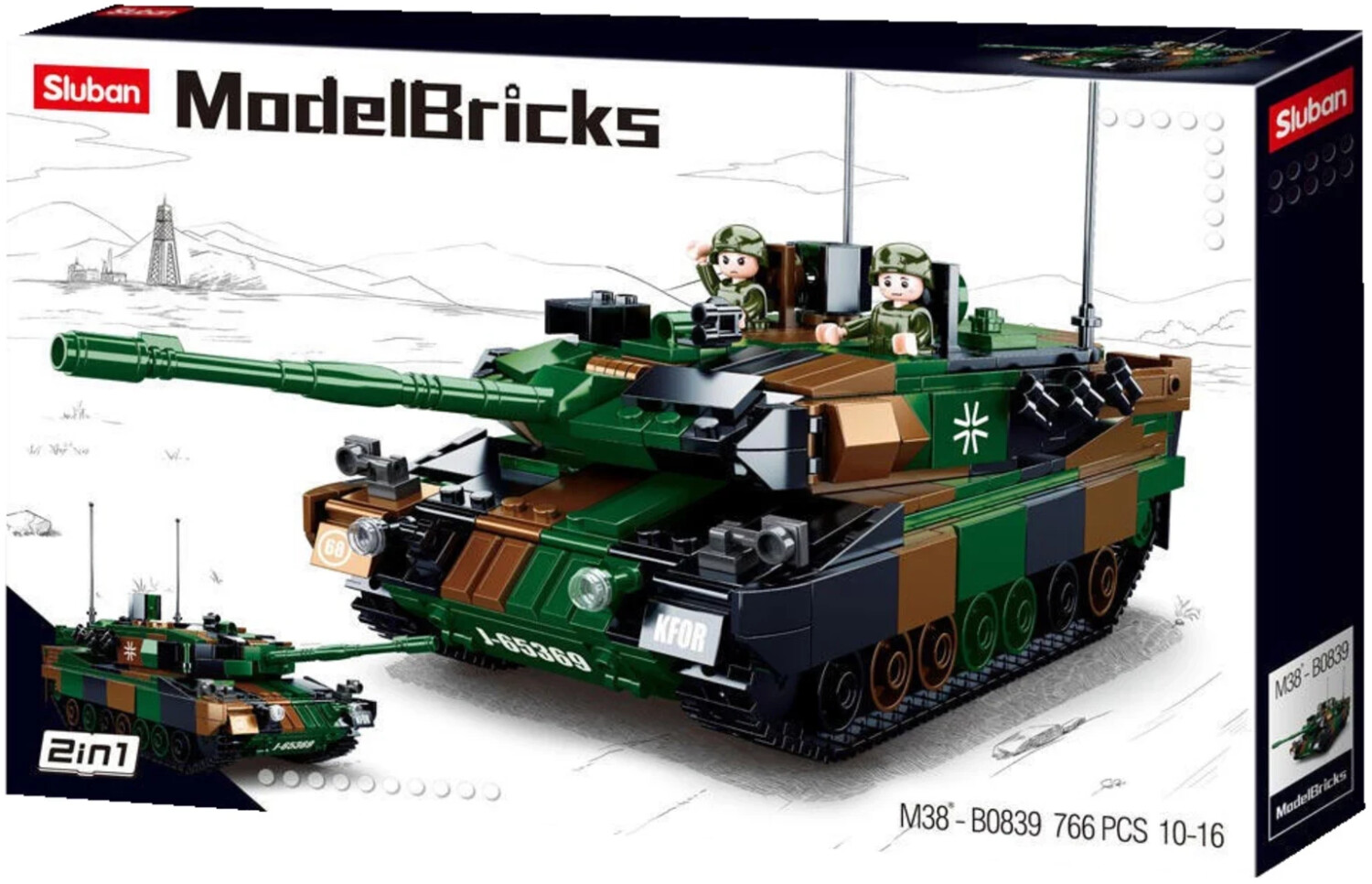 Sluban Main battle tank Leopold (M38-B0839)