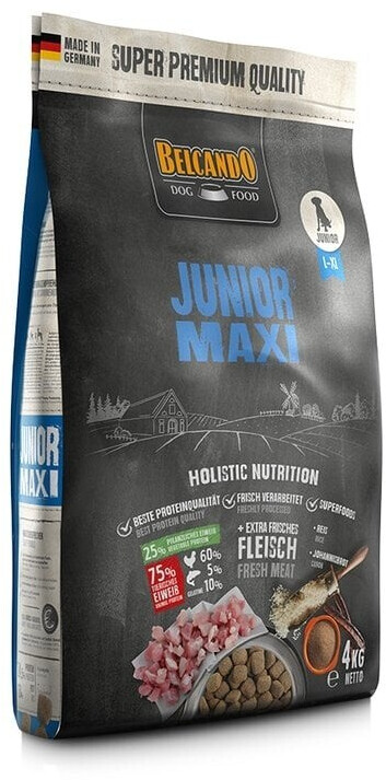 ORGANICVET Hundefutter Junior – 5 Kg Trockenfutter Für Heranwachsende Hunde, Glutenfrei