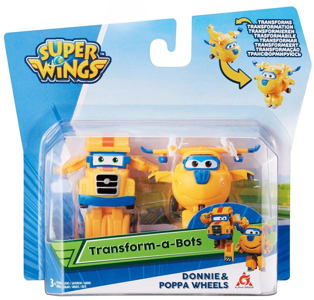 Waiky Super Wings TransformaBots Donnie & Poppa Wheels (AL710661) ab 12,95 € Preisvergleich