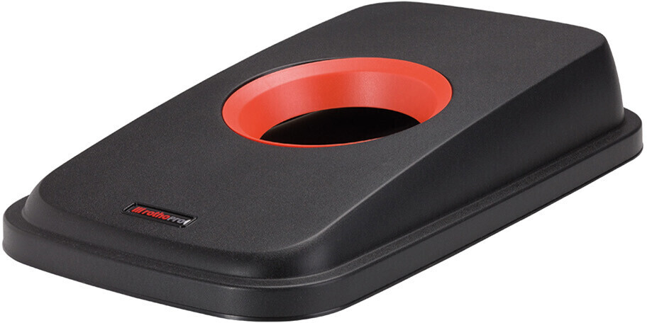Rotho Geo/Selecto top for cans black/red