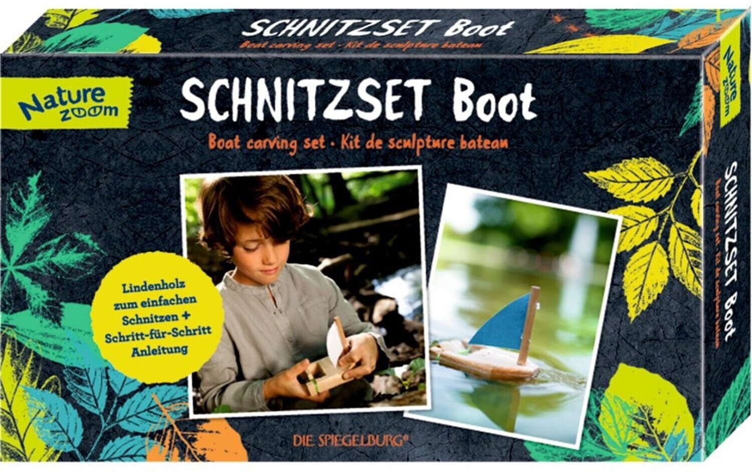Coppenrath Boat Carving Set Nature Zoom