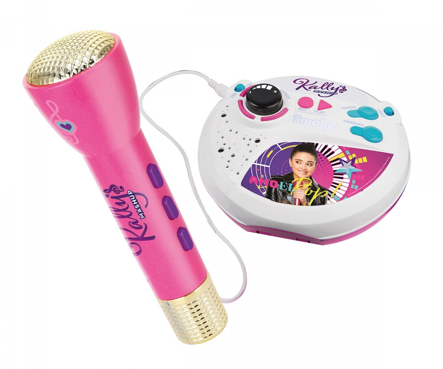 Smoby Kally's Mashup Microphone Sur Pied au meilleur prix sur