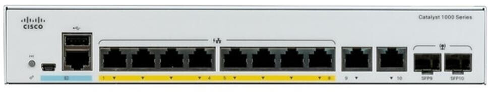 Cisco Systems Catalyst 1000-8P-E-2G-L