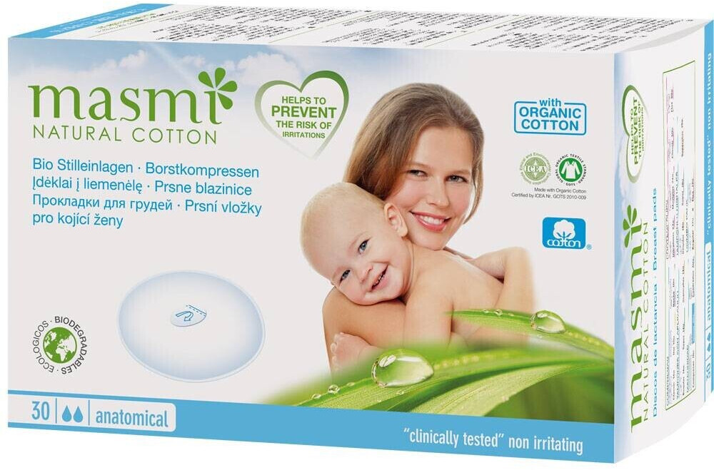Masmi Organic nursing pads (30 pcs.)