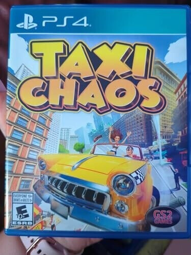 Jeu PS4 Taxi Chaos - Neuf Sous Blister, édition 2021, Genre Course