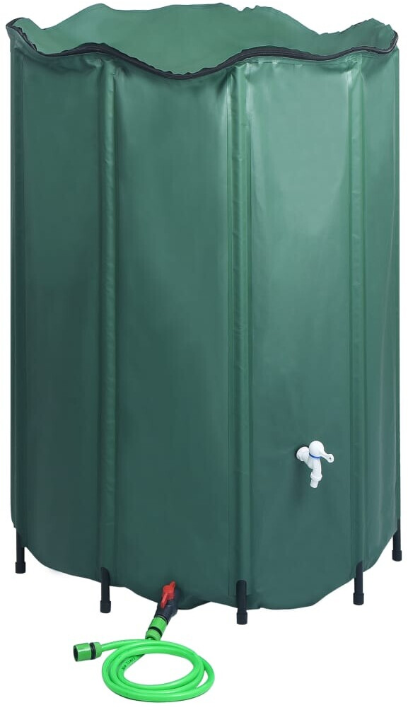 vidaXL Récupérateur d'eau de pluie pliable 1500 L