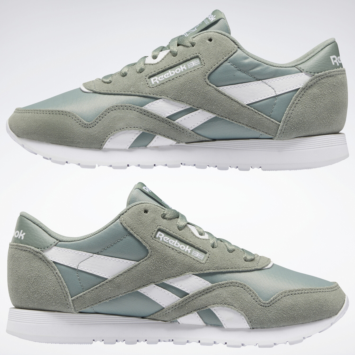 reebok classic harmony green