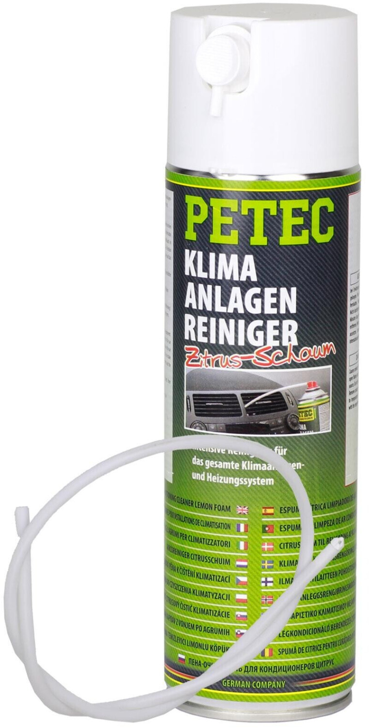 PETEC 71350 Klimaanlagenreiniger Aktivschaum Zitrus-Schaum Desinfektion  500ml 