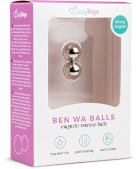 EasyToys Ben wa balles 12 mm (argent)