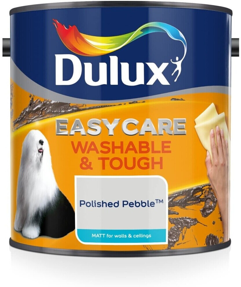 Buy Dulux Easycare Washable & Tough Polished Pebble Matt 2.5L from