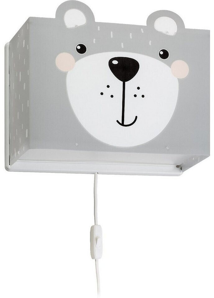 Dalber Children's room wall lamp E27 Little Teddy
