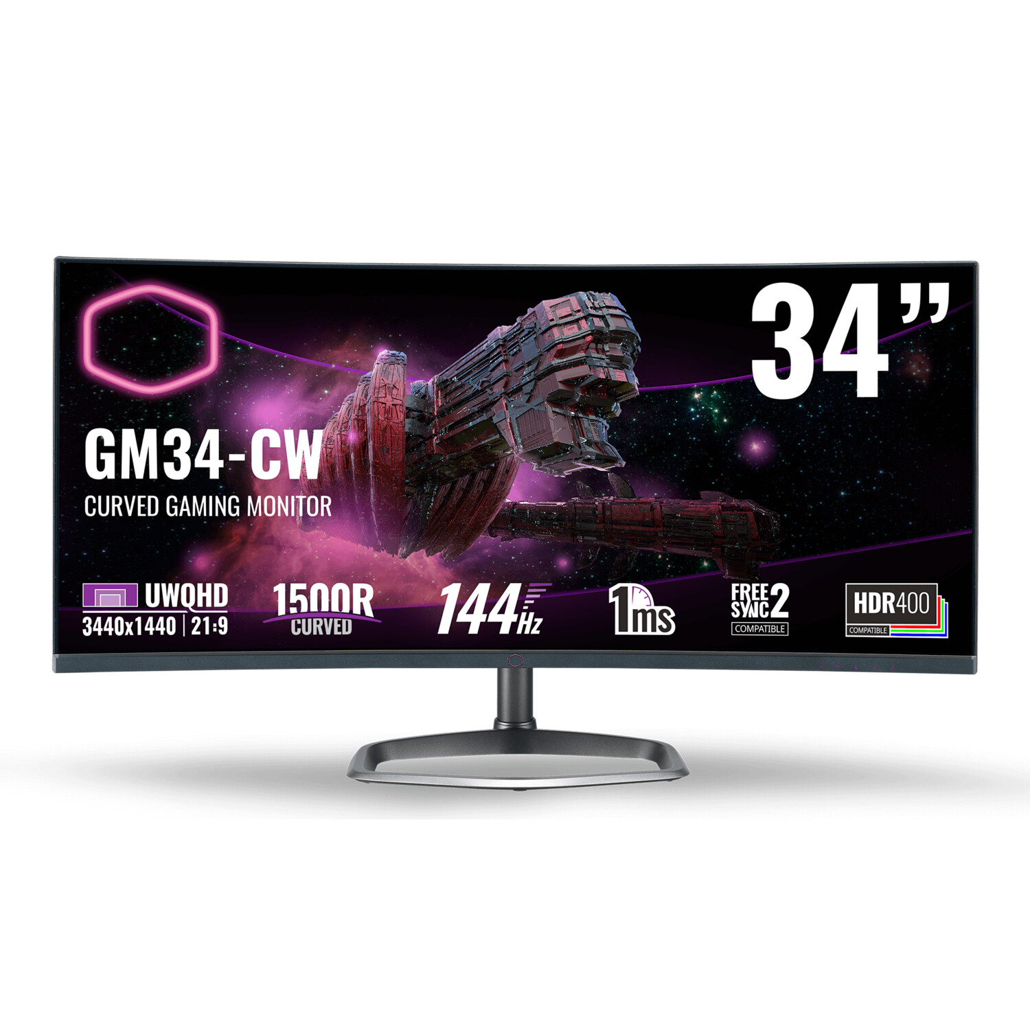 Cooler Master GM34-CW