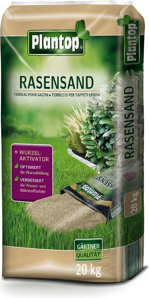 Plantop Rasensand Körnung 11,5 mm 20 kg ab 6,99 € Preisvergleich bei