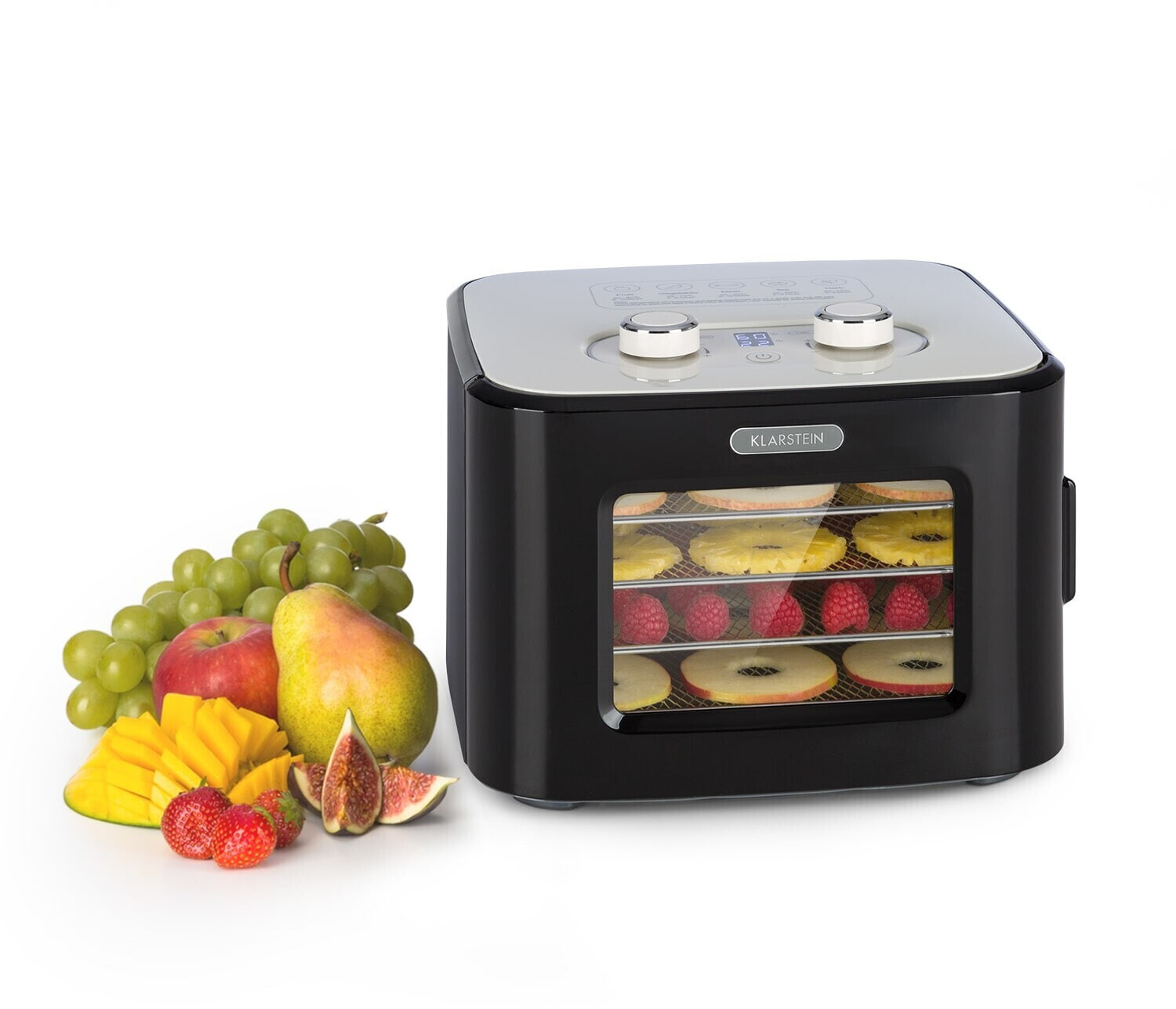 Klarstein Tutti Frutti 400W 35-80°C 8l black