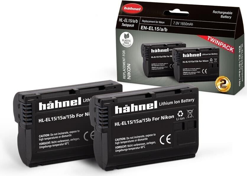 Hähnel Battery Replacement for Nikon EN-EL15/15a/15b