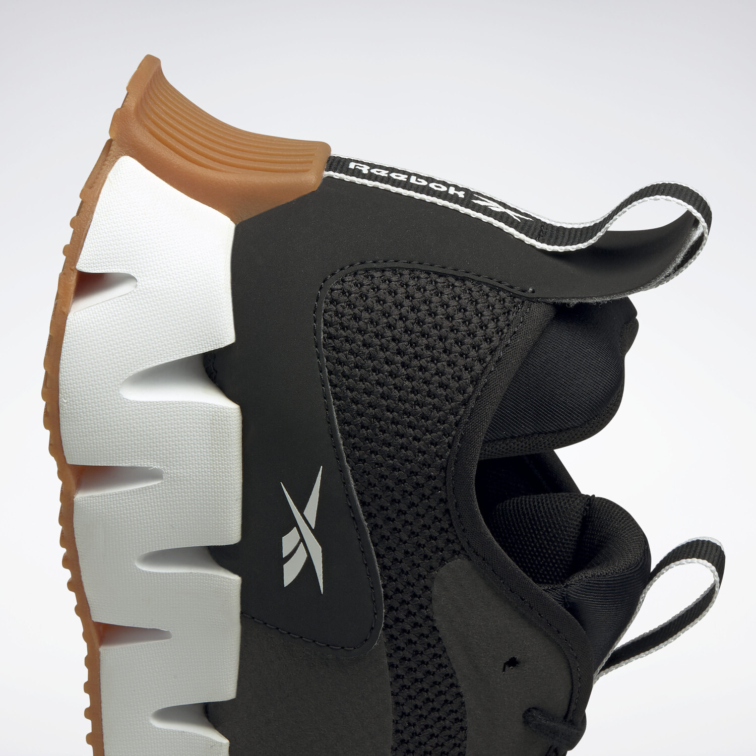 black and gum reebok