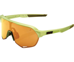 Lunettes De Cyclisme 100% S2 Soft Tact - Gris Pierre - Lentilles Interchangeables HiPER - Neuf
