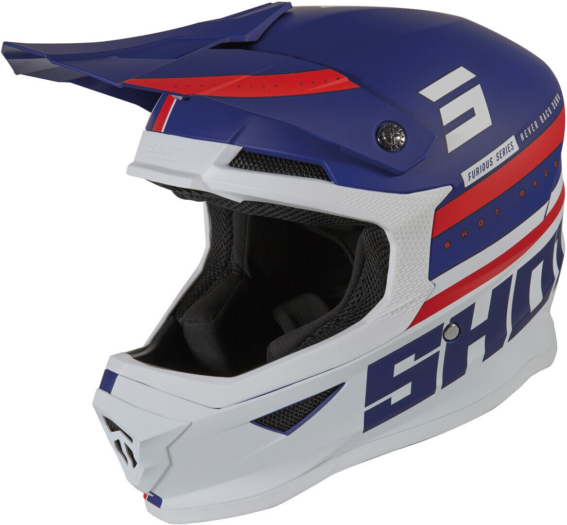Shot Furious Shining Blue/Red Matt
