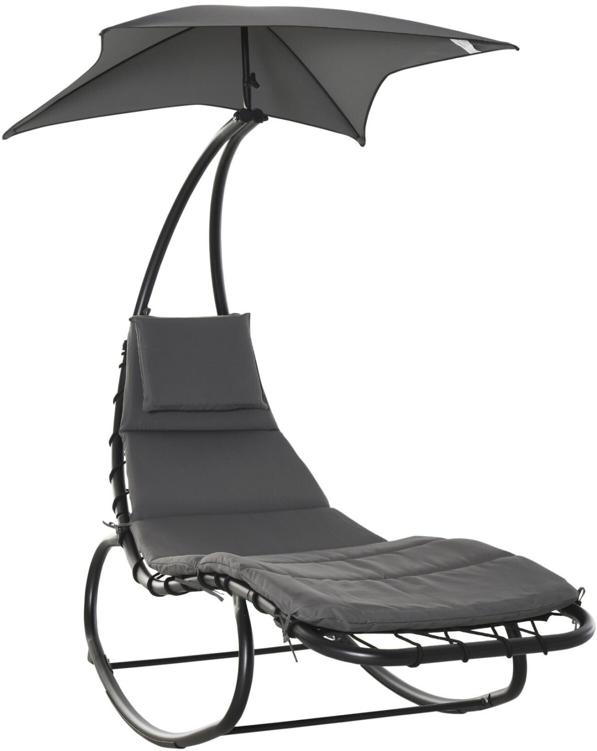Outsunny Canopy Sun Lounger (84A-179CG)