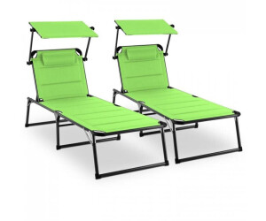 Lettino da Giardino Parasole Schienale Regolabile Lettino Prendisole Struttura in Acciaio Impermabile Grigio Sdraio blumfeldt Set 2 x Amalfi Noble Grey Facile da Pulire Ergonomico Lettino da Giardino Parasole Schienale Regolabile Lettino Prendisole Struttura in Acciaio Impermabile Grigio Sdraio blumfeldt Set 2 x Amalfi Noble Grey Facile da Pulire Ergonomico