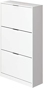 Movian Inari Shoe Cabinet 25x75x128 cm white