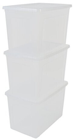 Iris Ohyama 135646 mcb-70 Clear Box Set 3