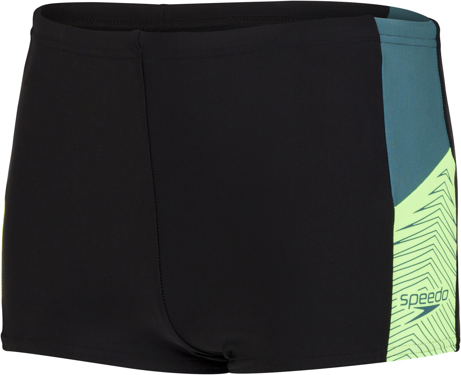 Speedo Dive Aquashort Aquashorts black swell zest green
