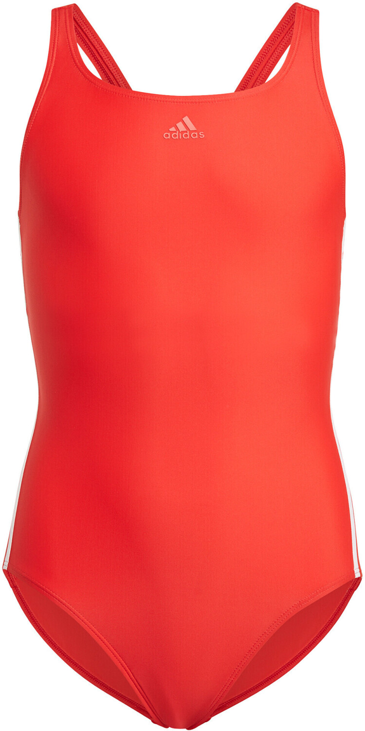 Photos - Swimwear Adidas Fit 3S vivid red white  (GQ1143)