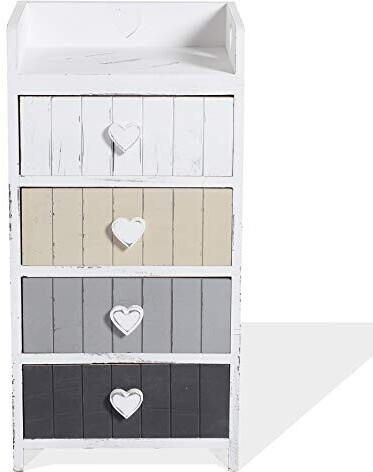 Rebecca Mobili Shabby Chic Vintage 72x35x27