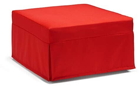 Talamo Italia Flash pouf bed red