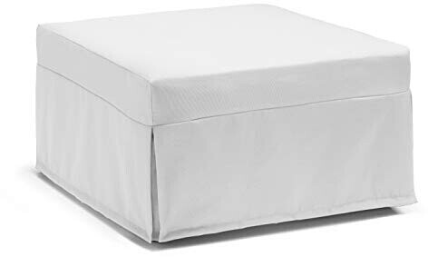 Talamo Italia Flash pouf bed white