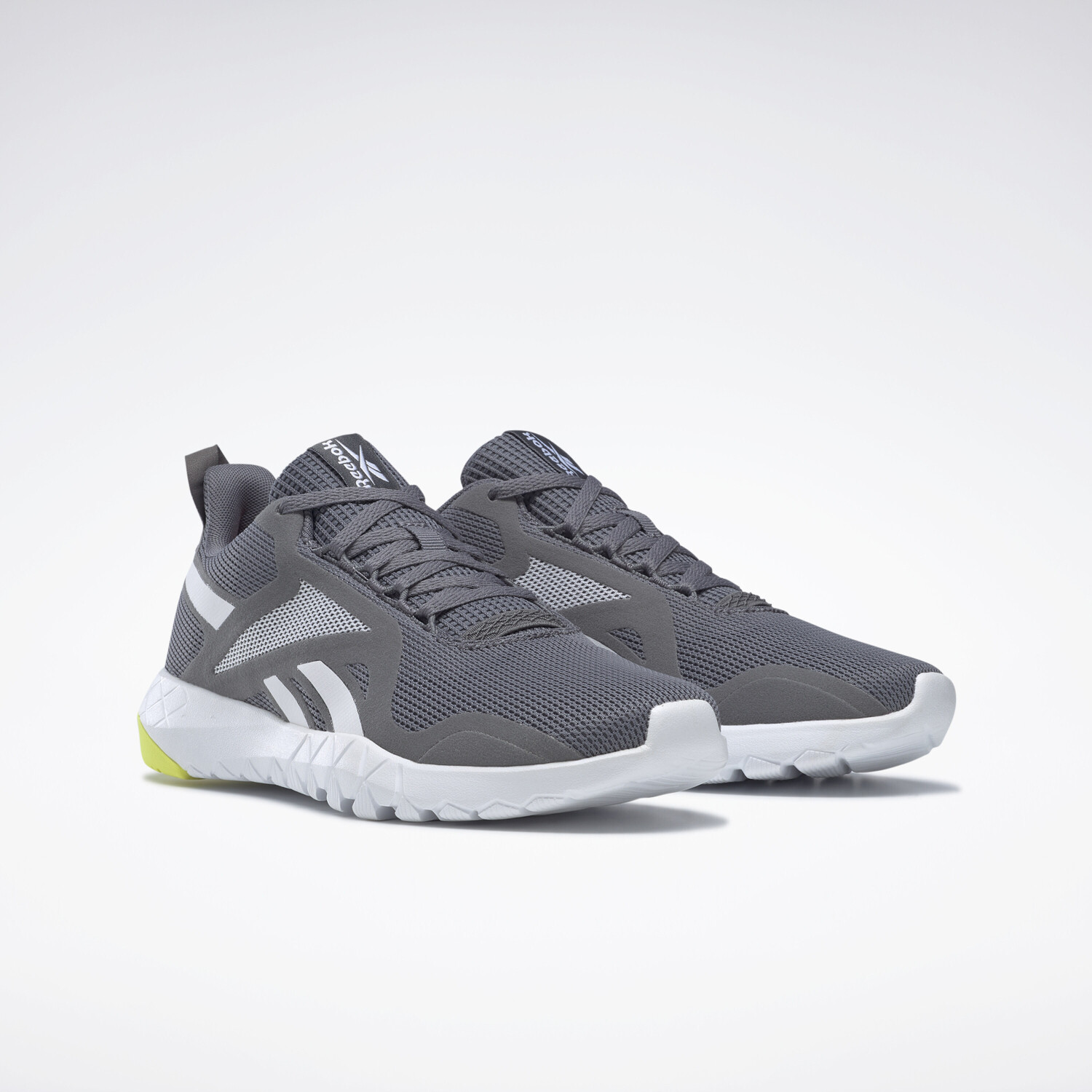 Buy Reebok Flexagon Force 3 Pure Grey 6/Cloud White/Yellow Flare from £ ...