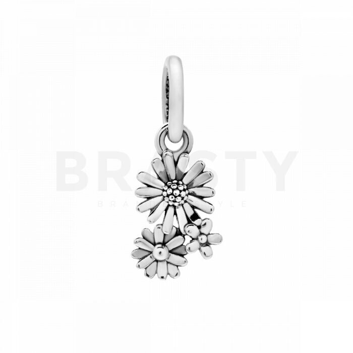 Pandora Daisy Flower Bouquet Dangle Charm