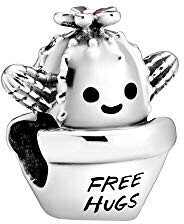 Pandora Free Hugs Cactus Charm