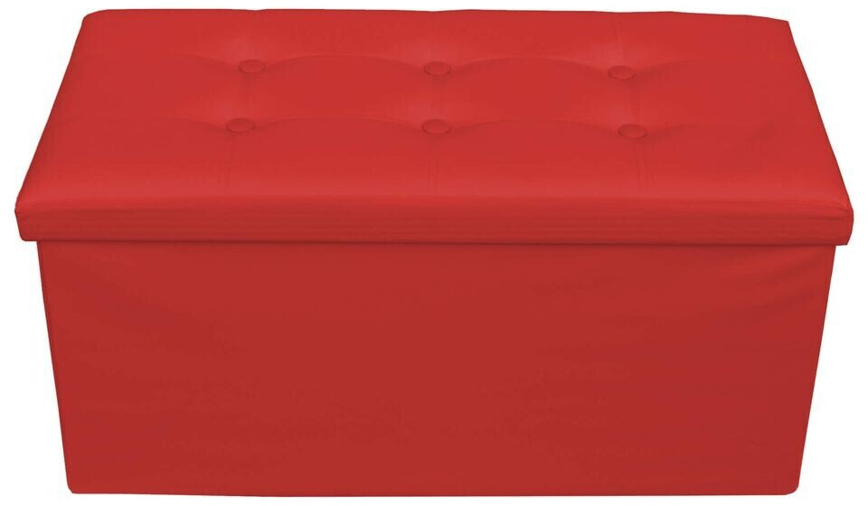 Rebecca Mobili Pouf Red RE4623