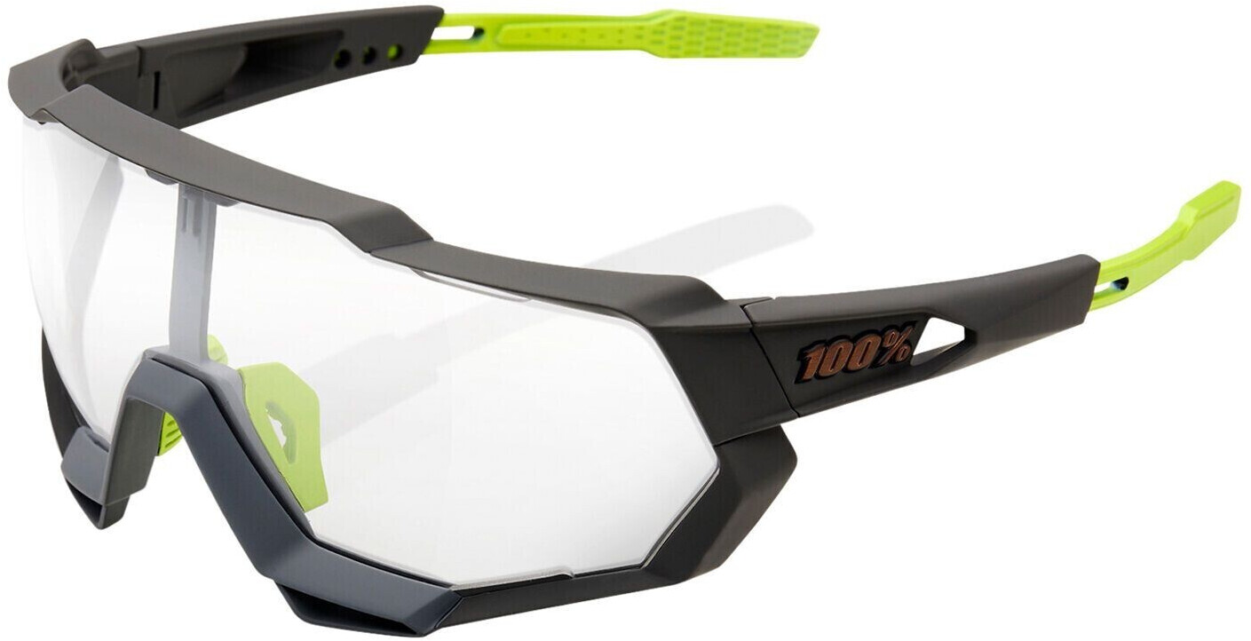 100% Speedtrap soft tact cool grey/photochromic