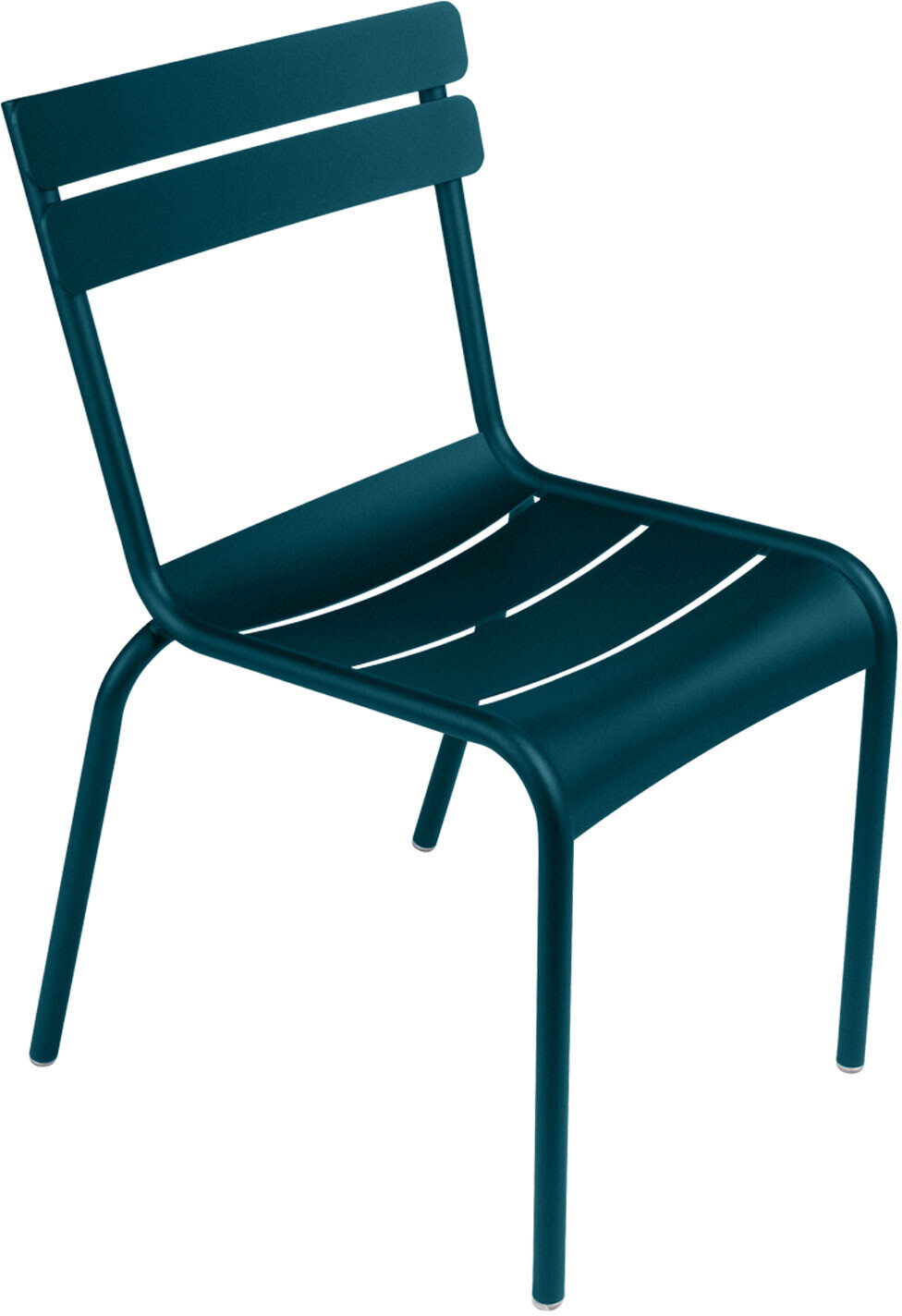 Fermob Luxembourg stacking chair aluminum Acapulco blue