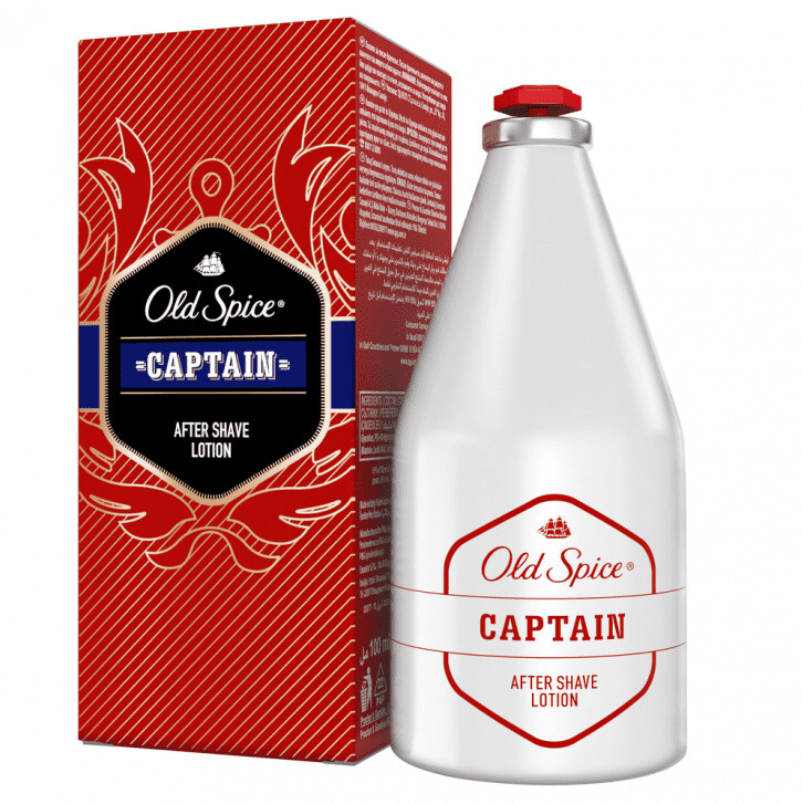 Photos - Beard & Moustache Care Old Spice Captain After Shave Lotion  (100ml)