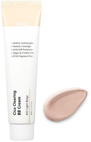 Purito Cica Clearing BB Cream SPF38 Light Beige Nr.21 (30ml)