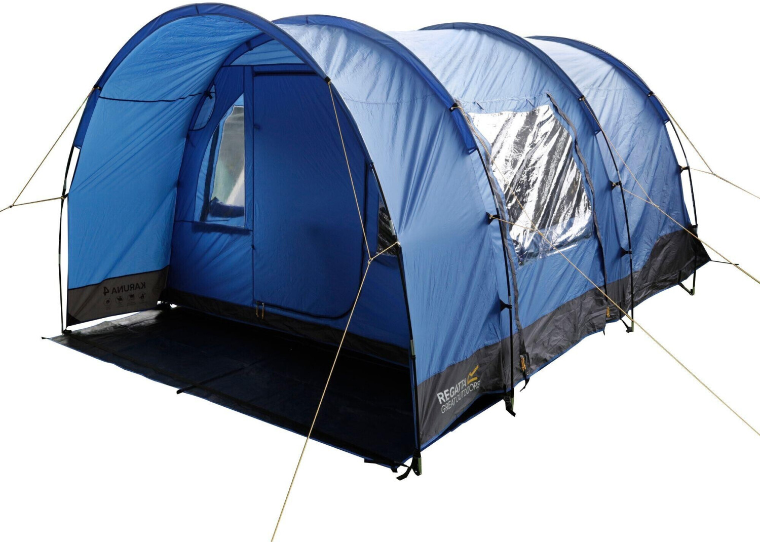 Regatta Karuna 4-Man Tent - Nautical Grey/Laser Blue ab 380,99 €