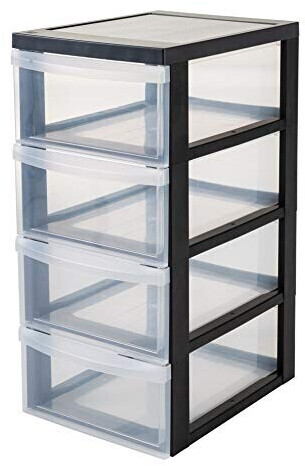 Iris Ohyama Cart Drawers 61.5 x 40 x 29 cm