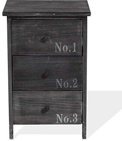 Rebecca Mobili Retro Night Cabinet Grey