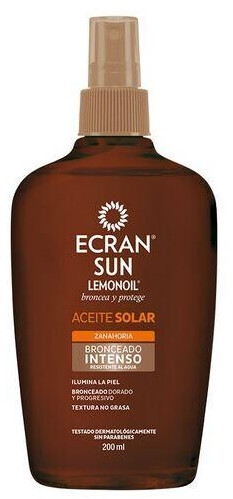 Ecran Sun lemonoil huile solaire Spf2 (200 ml)