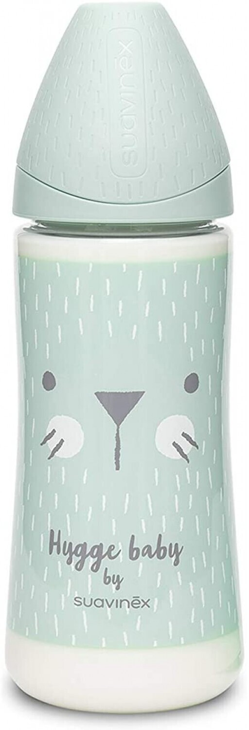 Suavinex Baby Bottle Hygge Bunny (360 ml) Blue
