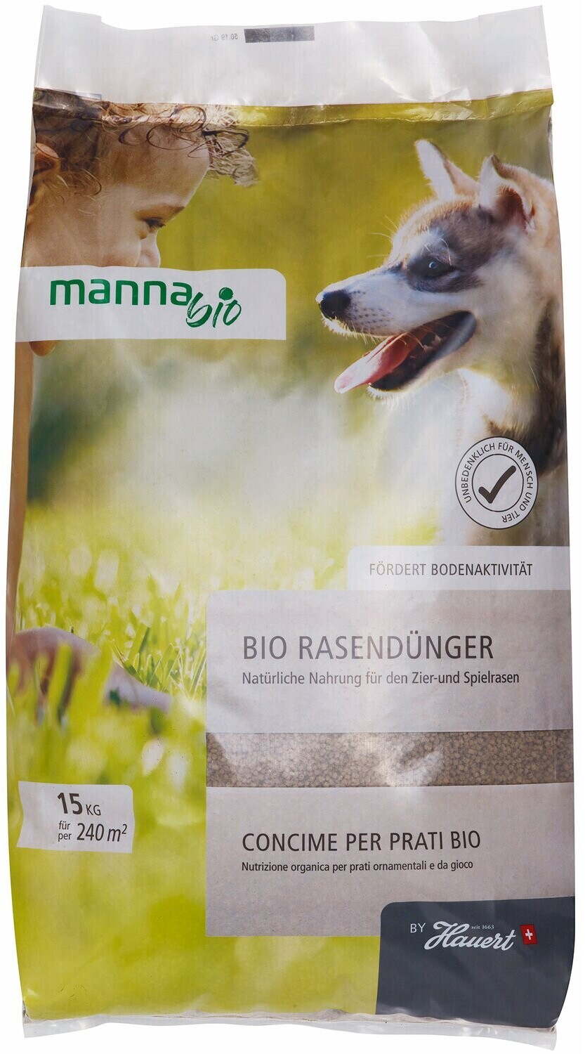 Manna Organic Lawn Fertilizer 15 kg